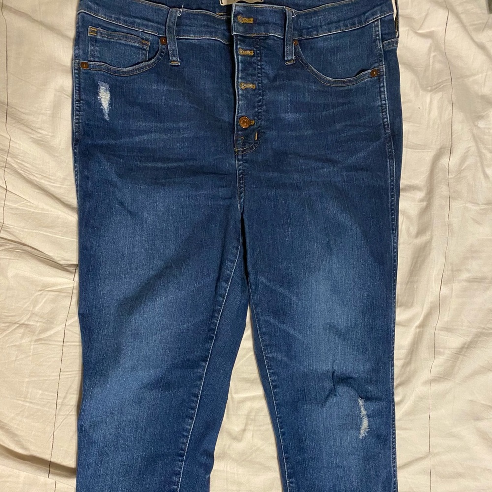Size 12 Madewell High Rise Skinny Jean